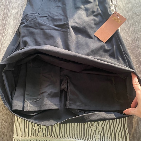 NEW Girlfriend Collective Paloma lined racerback athletic dress - Picture 7 of 11